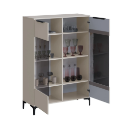 Шкаф со стеклом Кимберли, Кашемир