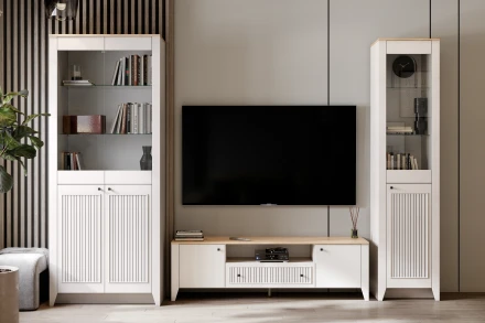 Тумба ТВ 3 ящика Валенсия 